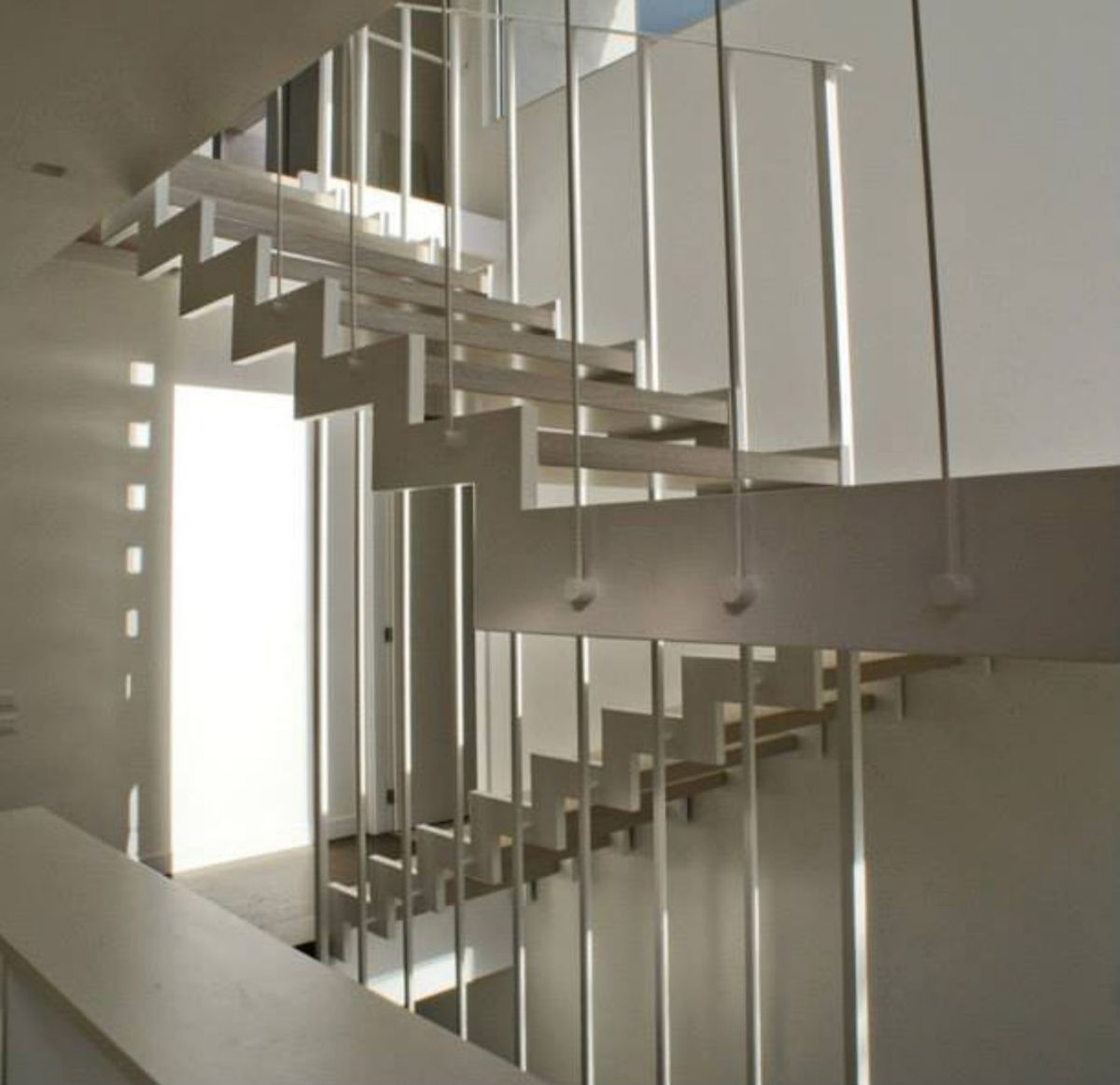 Residenza privata, Melizzano — Scala in ferro