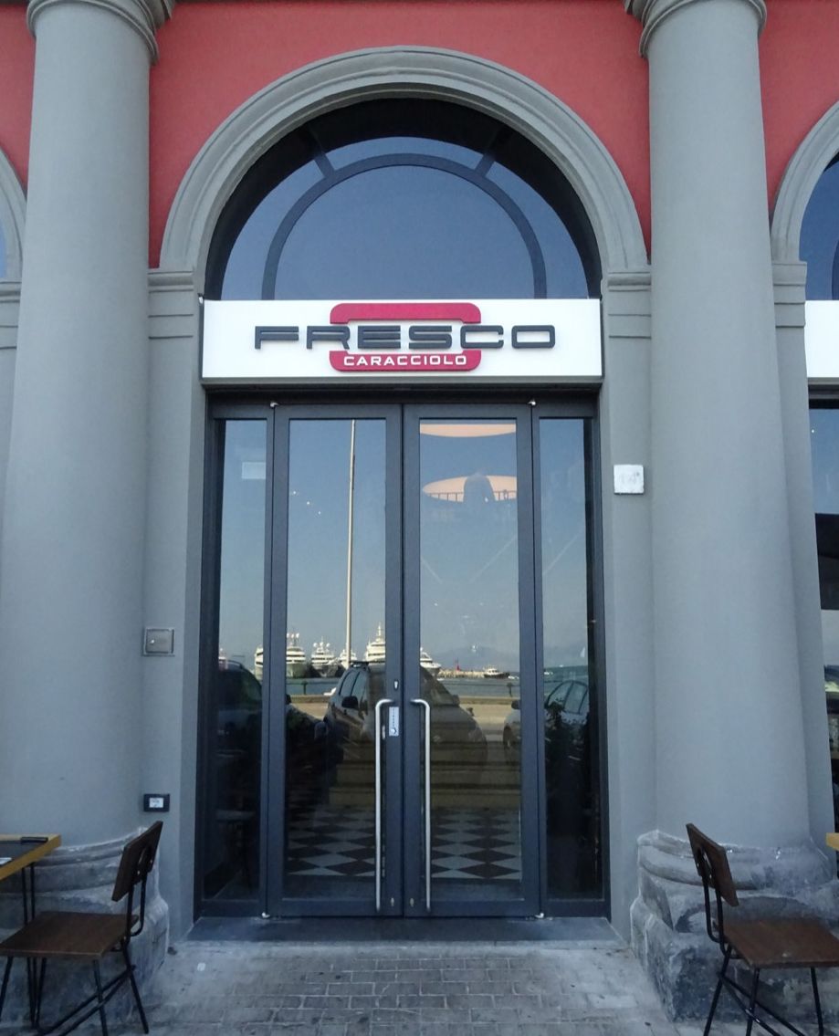 Ristorante Fresco, Napoli — L’ingresso del ristorante
